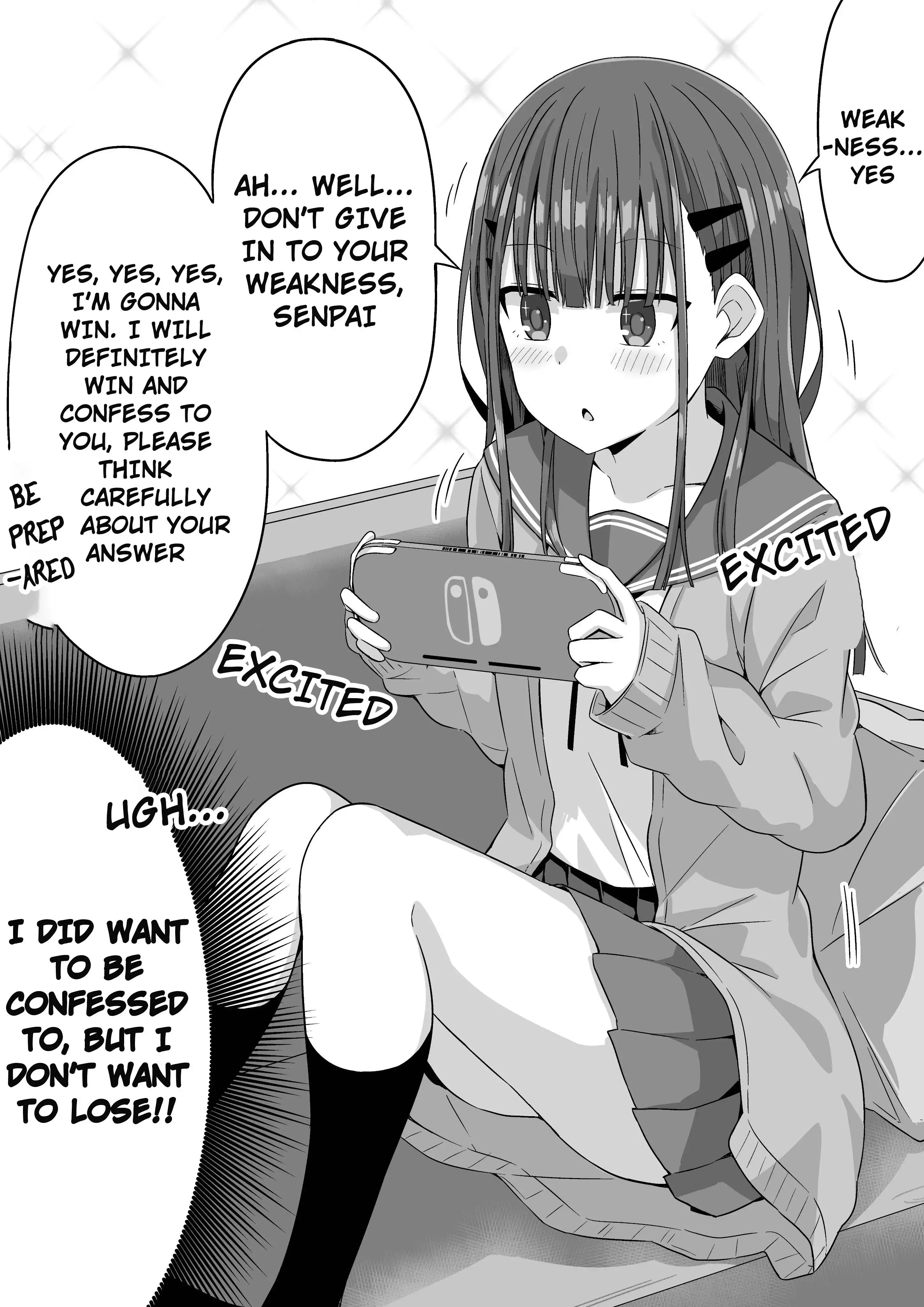 A Manga Where A Kouhai Wants to Beat Her Senpai and Confess Chapter 3 3